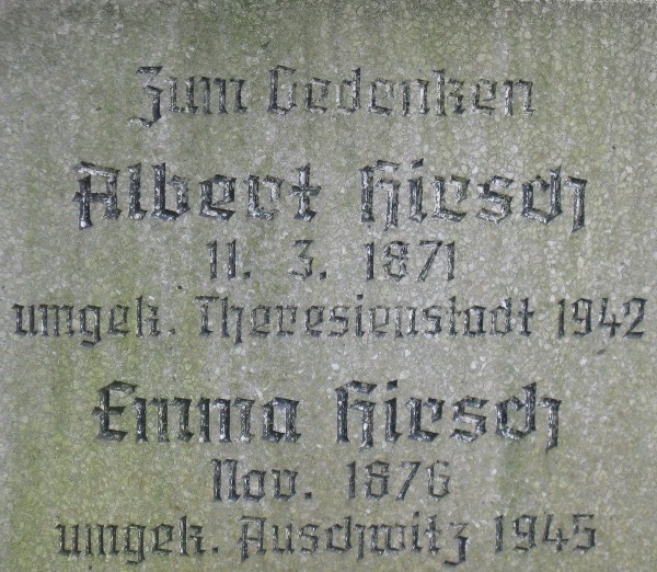 Albert und Emma Hirsch