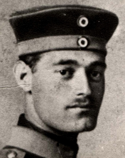 Lores Vater <b>Alfred Sass</b> war 1914 bis 1918 als Frontsoldat im 1. Weltkrieg - alfred_sass_soldat_gelsenkirchen