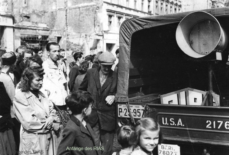 Anfnge des RIAS in Berlin