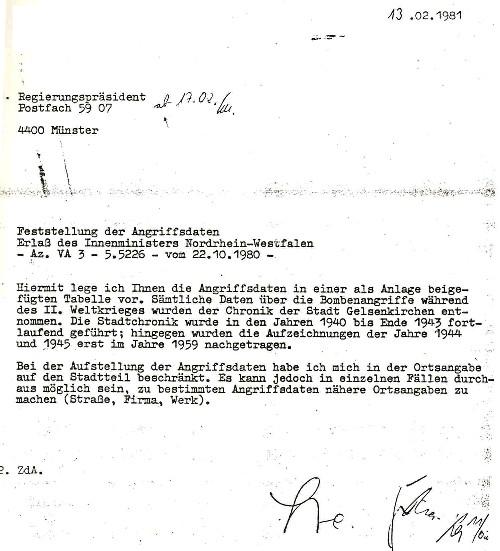 Angriffsdaten Gelsenkirchen