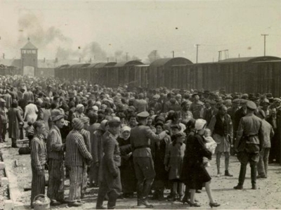 Ankunft in Auschwitz