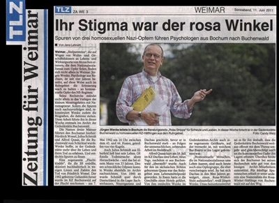 Artikel in der TLZ Weimar