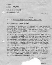 Zum vergrößern hier klicken Brief vom Vermieter