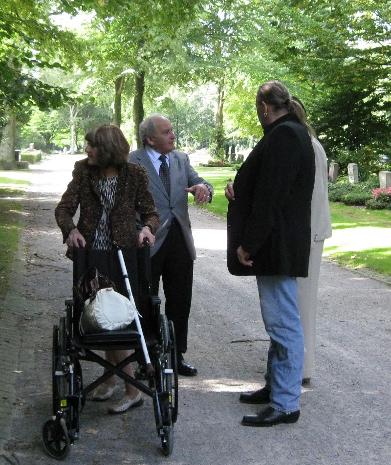 Auf dem Friedhof in Gelsenkirchen