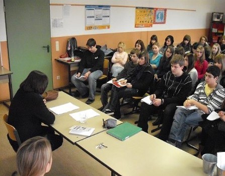 Bild: Esther Goldschmidt liest aus ihrem Buch 