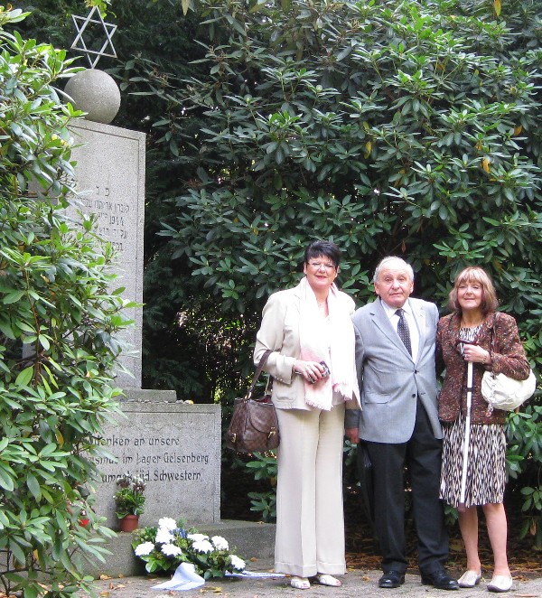 Eugene Black, Tochter Lilian und deren Schwester Gloria am 12. September 2009 in Gelsenkirchen-Horst