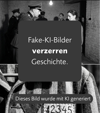 Konsequentes Vorgehen gegen KI-generierte Holocaust-Verf�lschungen auf Social Media-Plattformen 