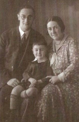 Familie Neudorf in Gelsenkirchen-Horst, 1928/29