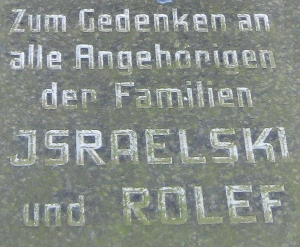 Familien Israelski und Rolef