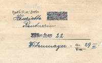 Zum vergrößern hier klicken Finanzamt fordert Lohnsteuer, 23.7.1943, Rv.