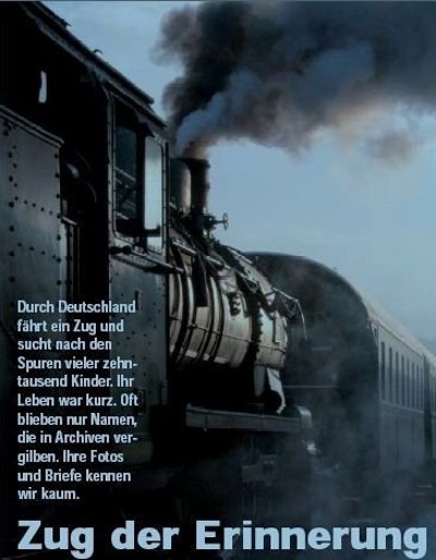 The Train of Remembrance, photo from the flyer