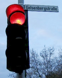 Die Gelsenbergstrasse in Gelsenkirchen-Horst