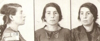 Gescha Zenz. Das Foto wurde vom Erkennungsdienst der Berliner Kriminalpolizei 1939 erstellt