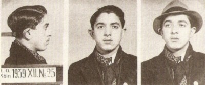 Hans Wernicke. Das Foto wurde vom Erkennungsdienst der Kölner Kriminalpolizei 1939 erstellt