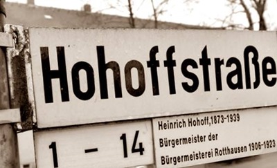 Namensvorschlag Umbenennung der Hohoffstrasse