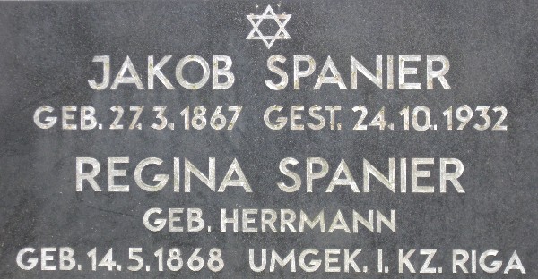 Jakob und  Regina Spanier