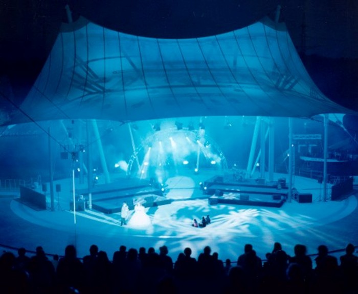 Amphitheater, die Kanalbühne im Nordsternpark