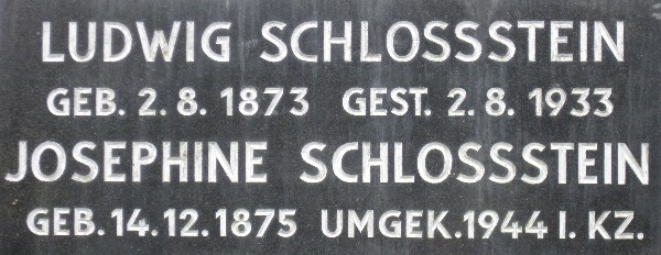 Ludwig und Josephine Schlossstein
