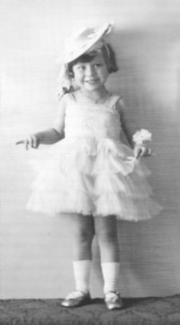 Bild: Marga Hoffmann, vier jaar oud