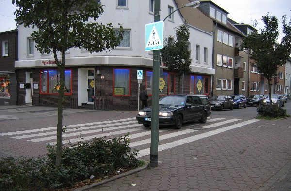 So sah die Markenstrasse am 2. Dezember 2005 aus