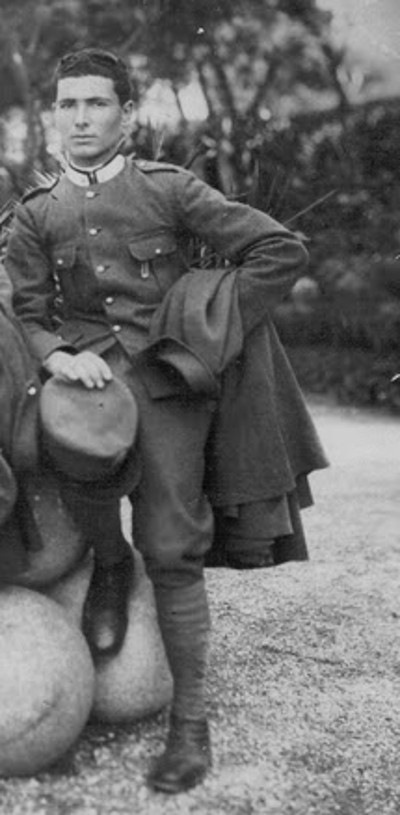 Amedeo Mentrelli in Rodi, Italien, 1932