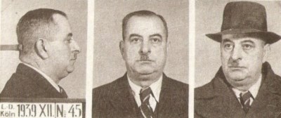 Michael Wernicke. Das Foto wurde vom Erkennungsdienst der Kölner Kriminalpolizei 1939 erstellt