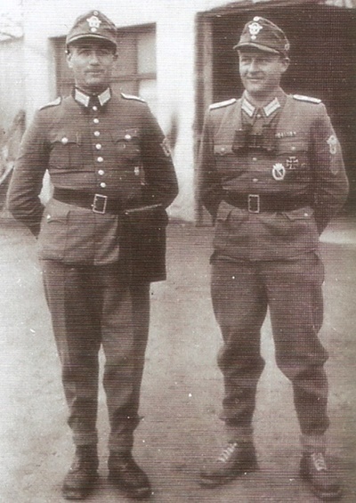 Hauptmann Wilhelm Schmitt fhrte 1944/45 eine Kompanie des Polizei-Bataillon 65 in Jugoslawien