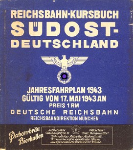 Kursbuch der Deutschen Reichsbahn