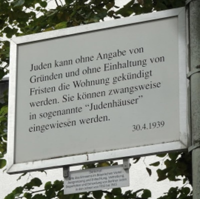 Ghettohäuser (Judenhäuser) - Zwangseinweisungen beginnen im Mai 1939 Ghettohäuser (Judenhäuser) in Gelsenkirchen