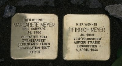 Das Gelsenkirchener Ehepaar Margarethe und Heirich Meyer lebte in so genannter 'Mischehe'