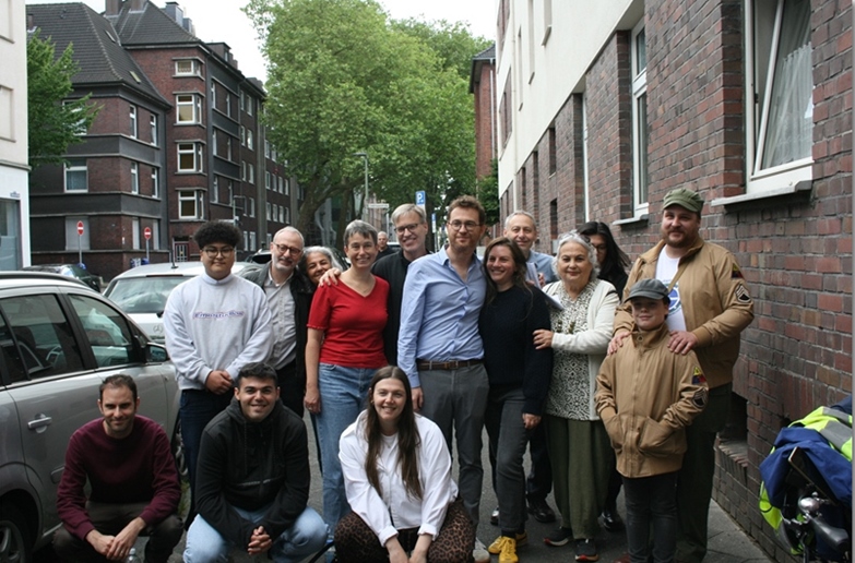 Stolpersteine  f�r Familie Eberhard Hirsch