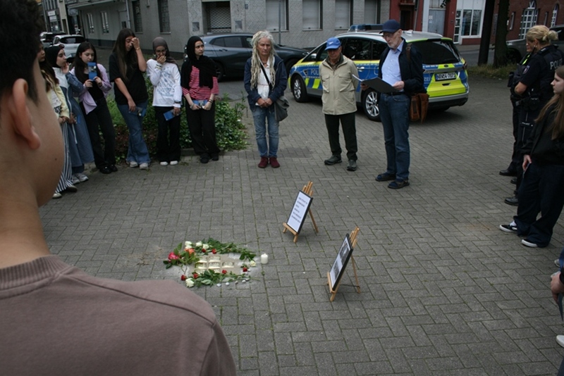 Stolpersteine  f�r Familie Robert Rosendahl