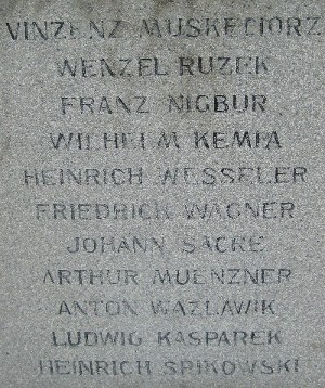 Denkmal auf dem Horster Sdfriedhof in Gelsenkirchen