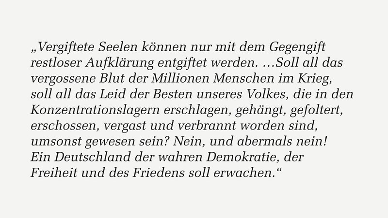 Zitat von Jeanette Wolff, (Quelle: DBT) Zitat von Jeanette Wolff (Quelle: DBT)