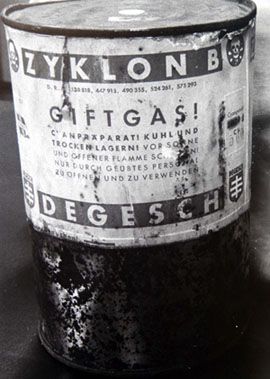 Zyklon B, ein Produkt der DEGESCH